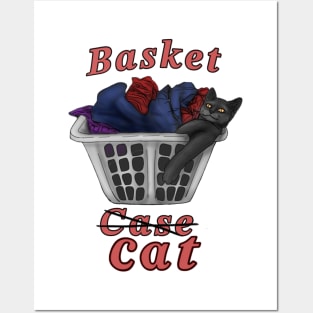 Basket Cat Posters and Art